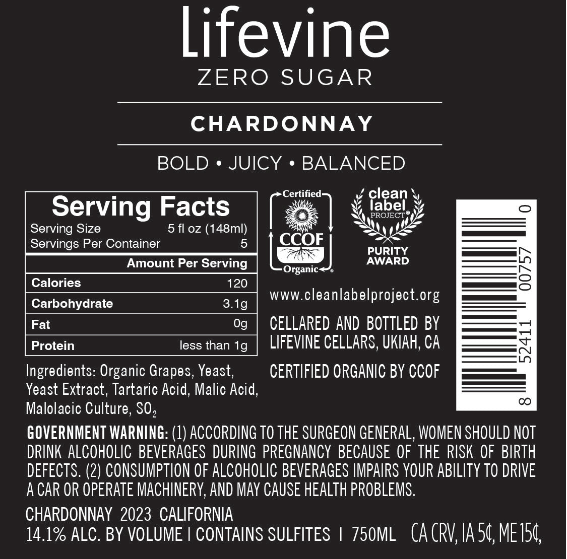 Chardonnay - Lifevine Wines