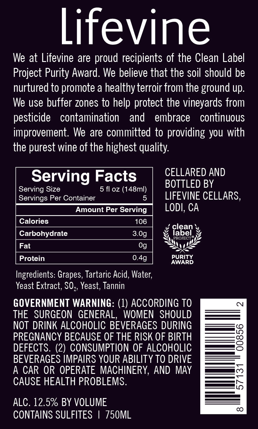 2022 Lifevine Lodi Rules California Sauvignon Blanc